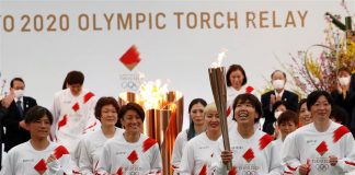 ਟੋਕੀਓ ਉਲੰਪਿਕਸ ਦੀ ਟਾਰਚ ਰਿਲੇਅ ਸ਼ੁਰੂ