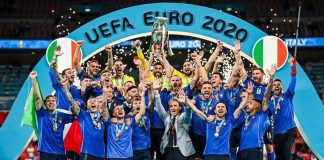 ਇਟਲੀ ਨੇ ਤੋੜਿਆ ਇੰਗਲੈਂਡ ਦਾ ਸੁਪਨਾ, ਪੈਨਲਟੀ ਸ਼ੂਟ ਆਊਟ ‘ਚ 3-2 ਨਾਲ ਹਰਾ ਕੇ ਯੂਰੋ ਕੱਪ 2020 ਉੱਤੇ ਕਬਜ਼ਾ ਕੀਤਾ