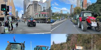 ਨਿਊਜ਼ੀਲੈਂਡ ਭਰ ‘ਚ ਕਿਸਾਨਾਂ ਵੱਲੋਂ ਸਰਕਾਰ ਦੀ ਨੀਤੀਆਂ ਵਿਰੁੱਧ ਮੁਜ਼ਾਹਰੇ