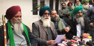 ਪੰਜਾਬ ਵਿਧਾਨ ਸਭਾ ਚੋਣਾਂ: ਸੰਯੁਕਤ ਸਮਾਜ ਮੋਰਚੇ ਵੱਲੋਂ 10 ਉਮੀਦਵਾਰਾਂ ਦੀ ਪਹਿਲੀ ਸੂਚੀ ਜਾਰੀ, ਰਾਜੇਵਾਲ ਸਮਰਾਲਾ ਤੋਂ ਚੋਣ ਲੜਨਗੇ