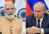 ਪ੍ਰਧਾਨ ਮੰਤਰੀ ਮੋਦੀ ਵੱਲੋਂ ਪੂਤਿਨ ਨਾਲ ਗੱਲਬਾਤ