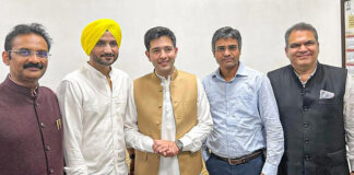 ਪੰਜਾਬ ਦੀਆਂ 5 ਰਾਜ ਸਭਾ ਸੀਟਾਂ ਲਈ ਆਮ ਆਦਮੀ ਪਾਰਟੀ ਵੱਲੋਂ ਪ੍ਰੋ. ਸੰਦੀਪ ਪਾਠਕ, ਰਾਘਵ ਚੱਢਾ, ਹਰਭਜਨ ਸਿੰਘ, ਅਸ਼ੋਕ ਮਿੱਤਲ ਤੇ ਸੰਜੀਵ ਅਰੋੜਾ ਨਾਮਜ਼ਦ