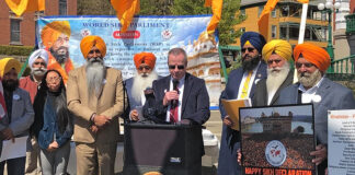 State of Connecticut Recognized April 29th as Sikh Declaration of Independence Day.