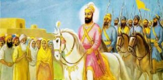 “ਅਰਜਨੁ ਕਾਇਆ ਪਲਟਿ ਕੈ ਮੂਰਤਿ ਹਰਿਗੋਬਿੰਦ ਸਵਾਰੀ”