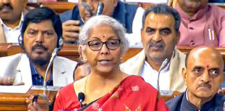 ਬਜਟ 2023-24: ਵਿੱਤ ਮੰਤਰੀ ਨਿਰਮਲਾ ਸੀਤਾਰਮਨ ਵੱਲੋ ਸੰਸਦ ‘ਚ ਦੇਸ਼ ਦਾ ਆਮ ਬਜਟ ਪੇਸ਼ ਕੀਤਾ ਗਿਆ