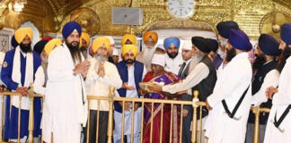 ਰਾਸ਼ਟਰਪਤੀ ਦਰੋਪਦੀ ਮੁਰਮੂ ਨੇ ਦਰਬਾਰ ਸਾਹਿਬ ’ਚ ਮੱਥਾ ਟੇਕਿਆ
