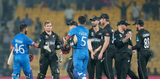 ਆਈਸੀਸੀ ਕ੍ਰਿਕਟ ਵਰਲਡ ਕੱਪ: ਨਿਊਜ਼ੀਲੈਂਡ ਨੇ ਅਫ਼ਗਾਨਿਸਤਾਨ ਨੂੰ 149 ਦੌੜਾਂਂ ਨਾਲ ਹਰਾ ਕੇ ਆਪਣੀ ਲਗਾਤਾਰ ਚੌਥੀ ਜਿੱਤ ਦਰਜ ਕੀਤੀ