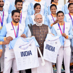 PM Modi Meet Asia Games Madel Winners